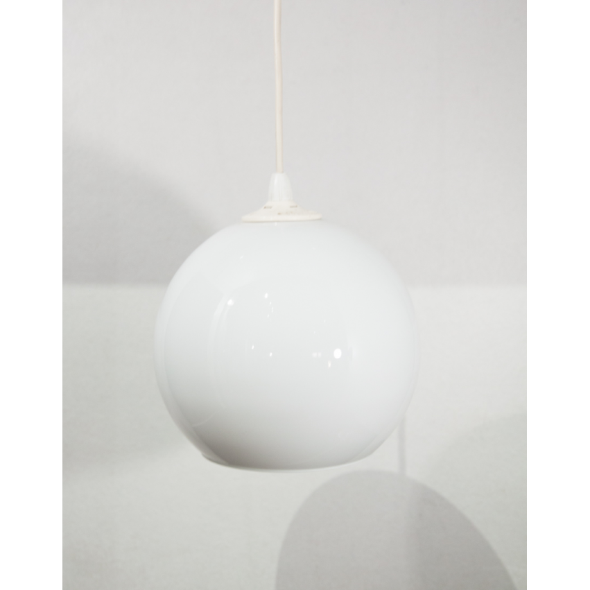 Suspension opaline vintage