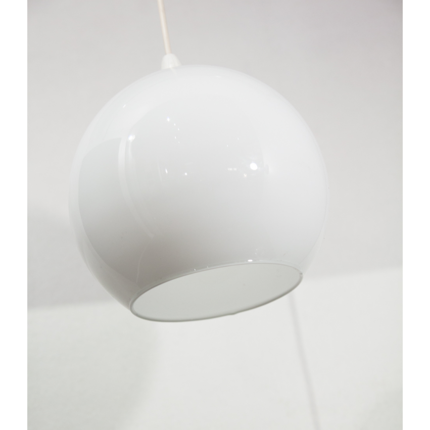 Suspension opaline vintage