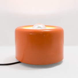 Luminaire cylindrique en tôle orange - Staff