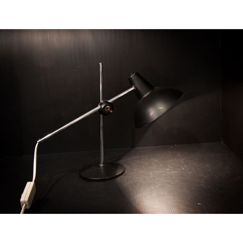 Lampe de bureau noire