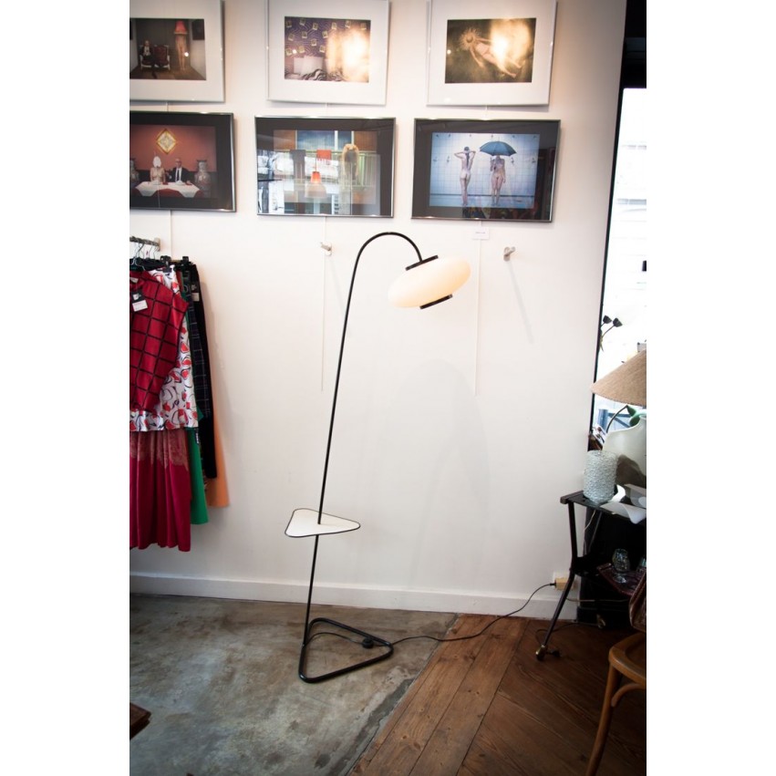 Lampadaire tablette des années 1950