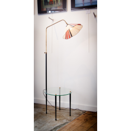 Lampadaire tablette des années 50
