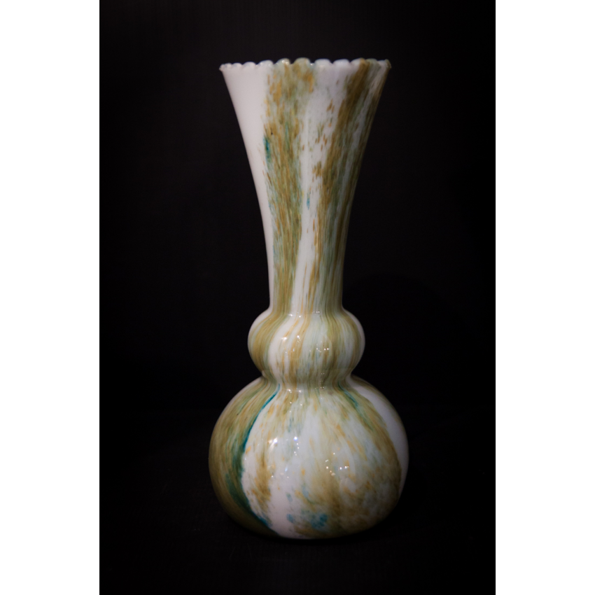 Vase en verre soufflé