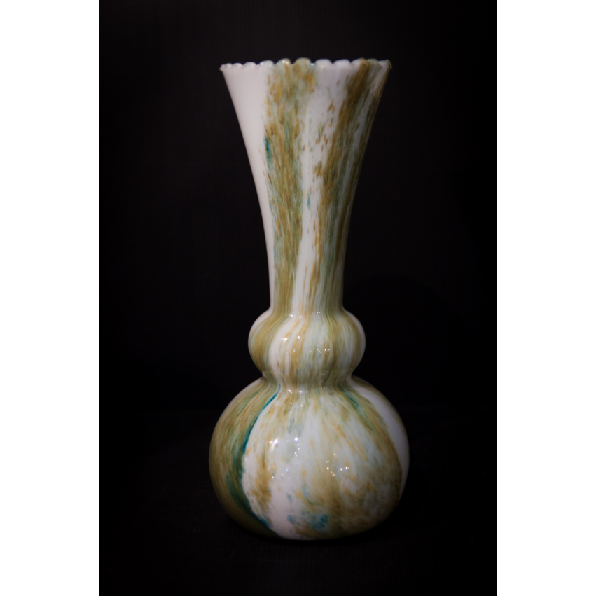 Vase en verre soufflé