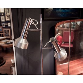 Lampadaire double projecteur