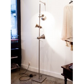 Lampadaire trois spots 