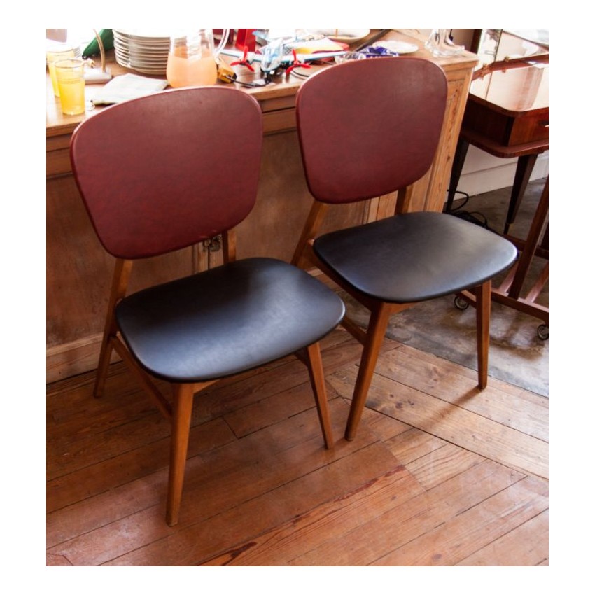 Paire de chaises 1950 Paire de chaises 1950