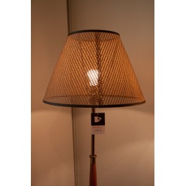 Lampadaire tablette marquetée