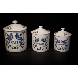 Pots en porcelaine