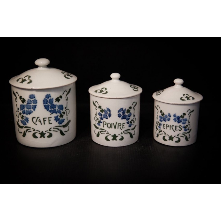 Pots en porcelaine