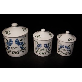 Pots en porcelaine