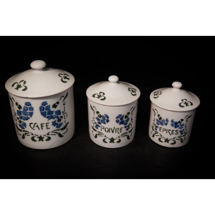 Pots en porcelaine