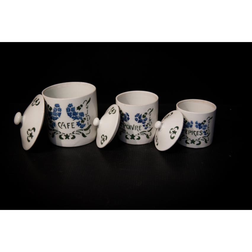 Pots en porcelaine
