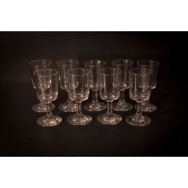 Lot de verres à vin