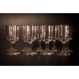 Lot de verres à vin