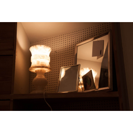 Lampe en albâtre 