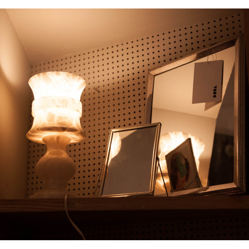Lampe en albâtre 