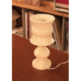 Lampe en albâtre 