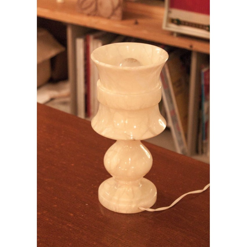 Lampe en albâtre 