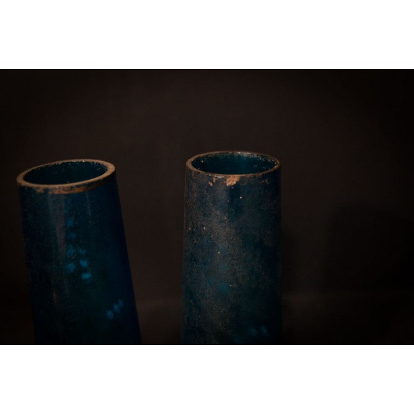 Paire de vases peints