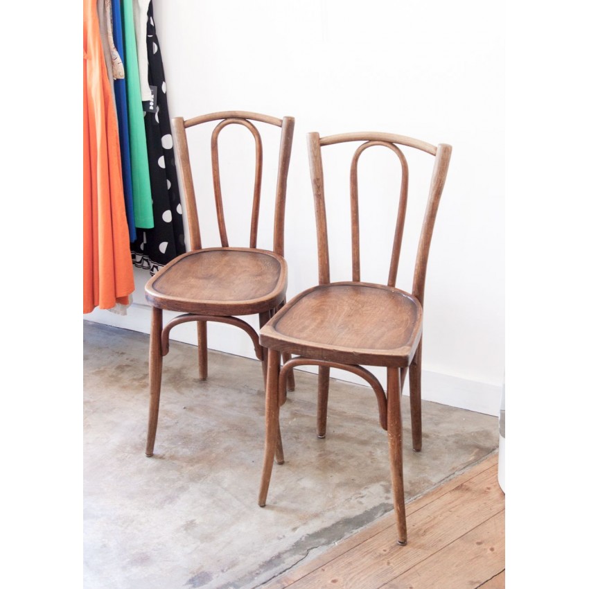 Paire de chaises Baumann