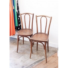 Paire de chaises Baumann