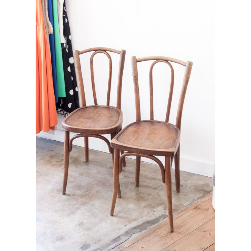 Paire de chaises Baumann