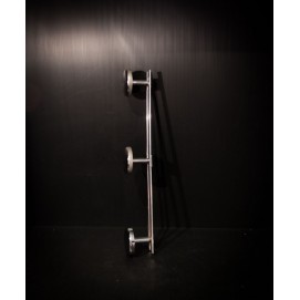 Patères vintage en inox