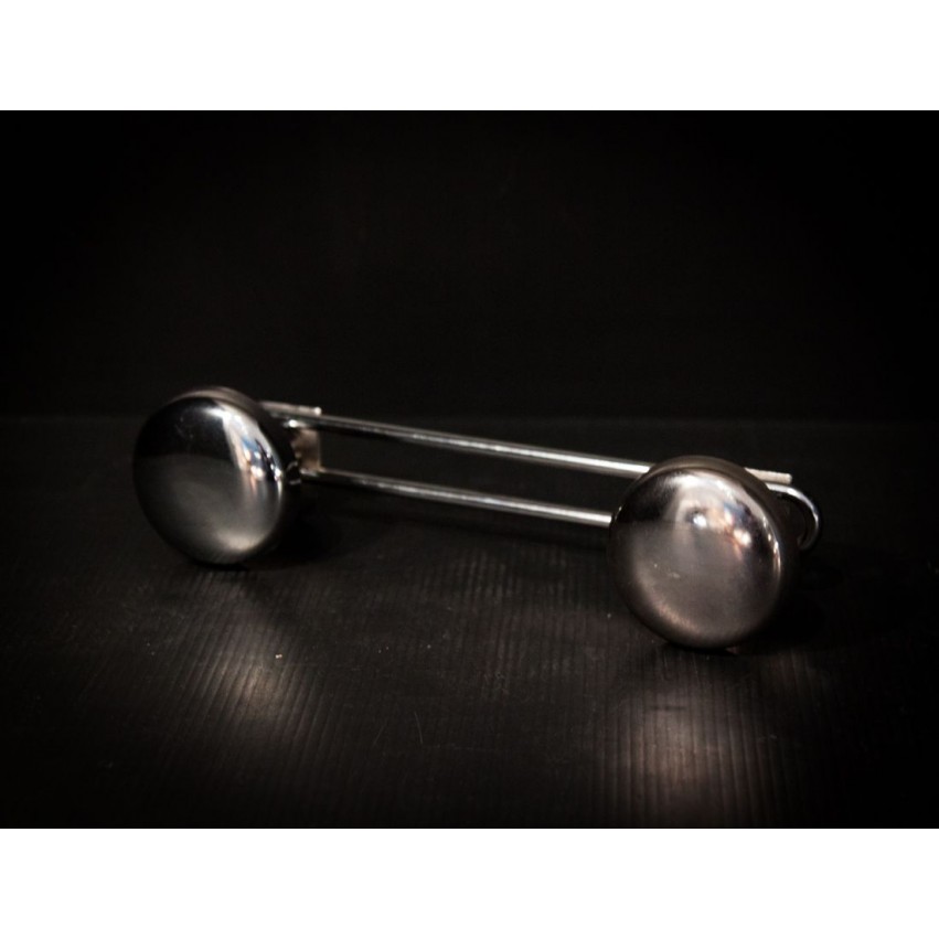 Patères vintage en inox