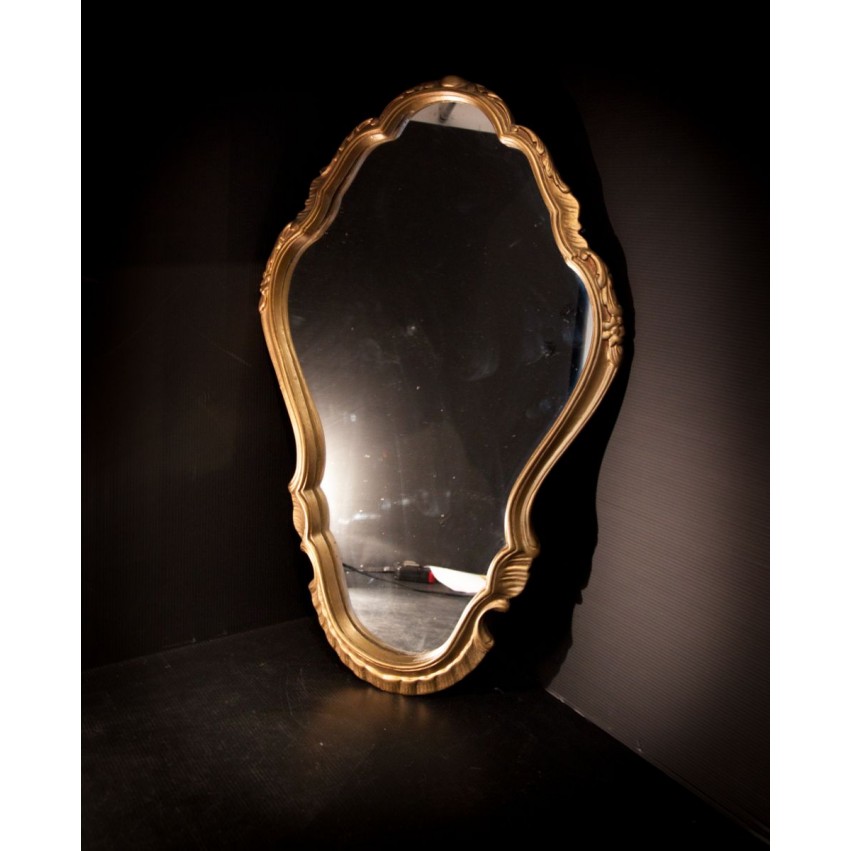 Miroir vintage doré