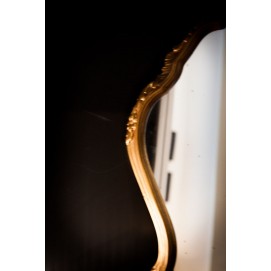 Miroir vintage doré