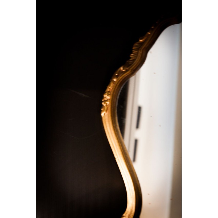 Miroir vintage doré