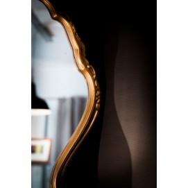 Miroir vintage doré