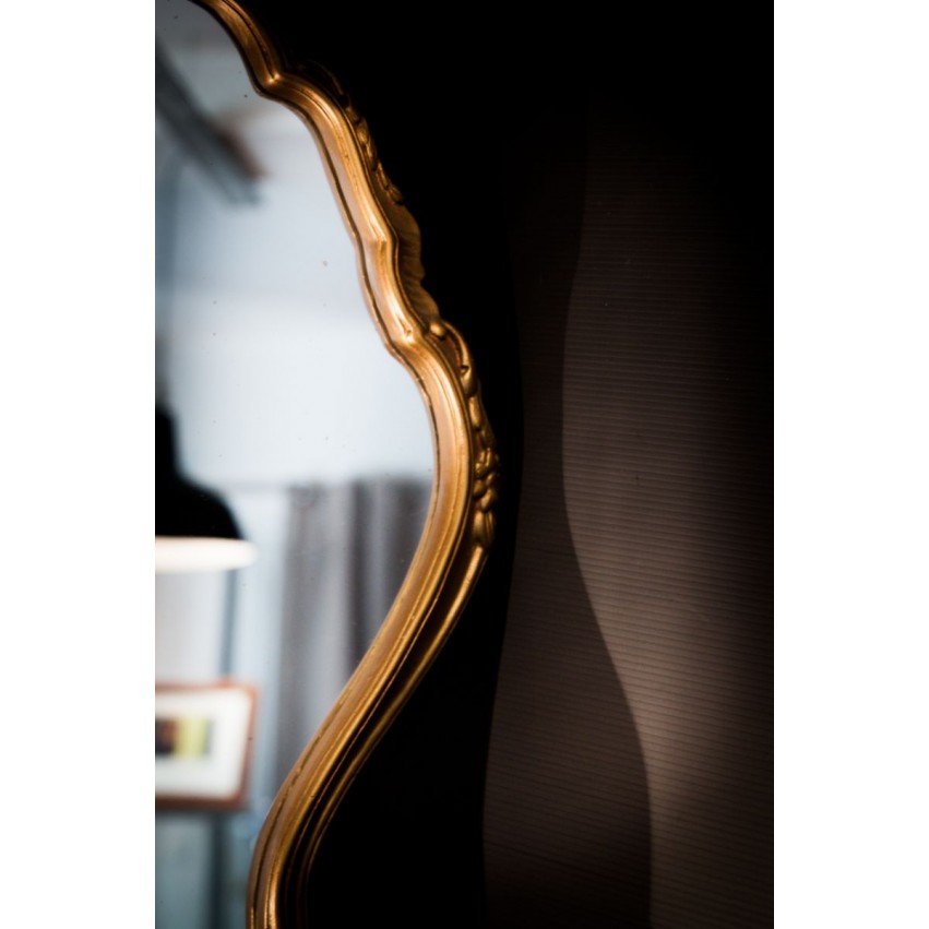 Miroir vintage doré