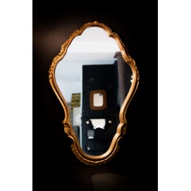 Miroir vintage doré