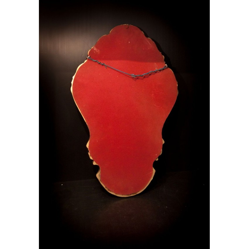 Miroir vintage doré