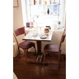 Table bistrot vintage