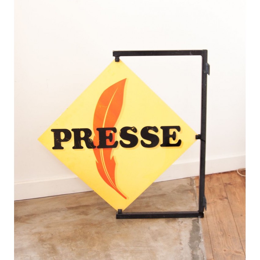 Enseigne Presse vintage Enseigne Presse vintage