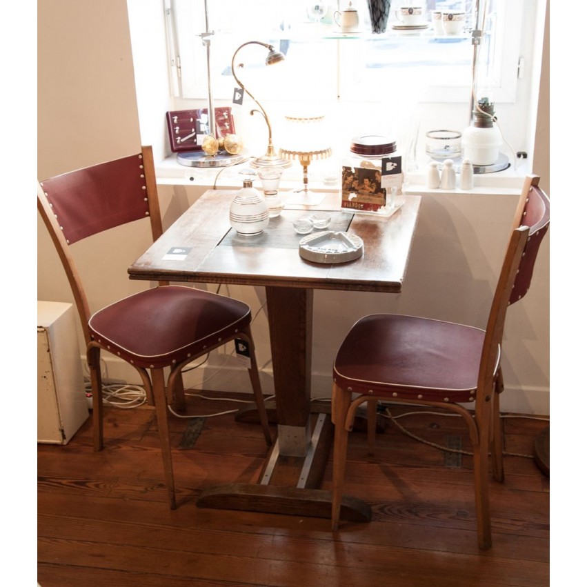 Table bistrot vintage