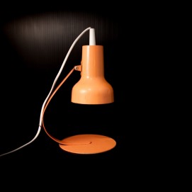 Lampe à poser orange