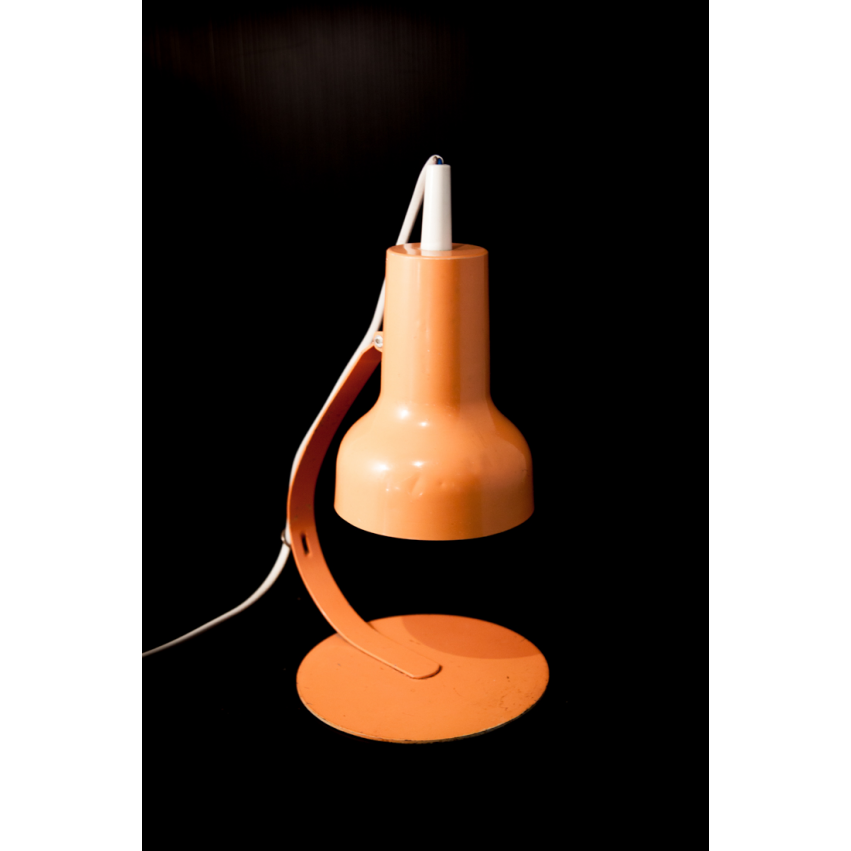 Lampe à poser orange