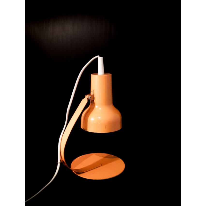 Lampe à poser orange