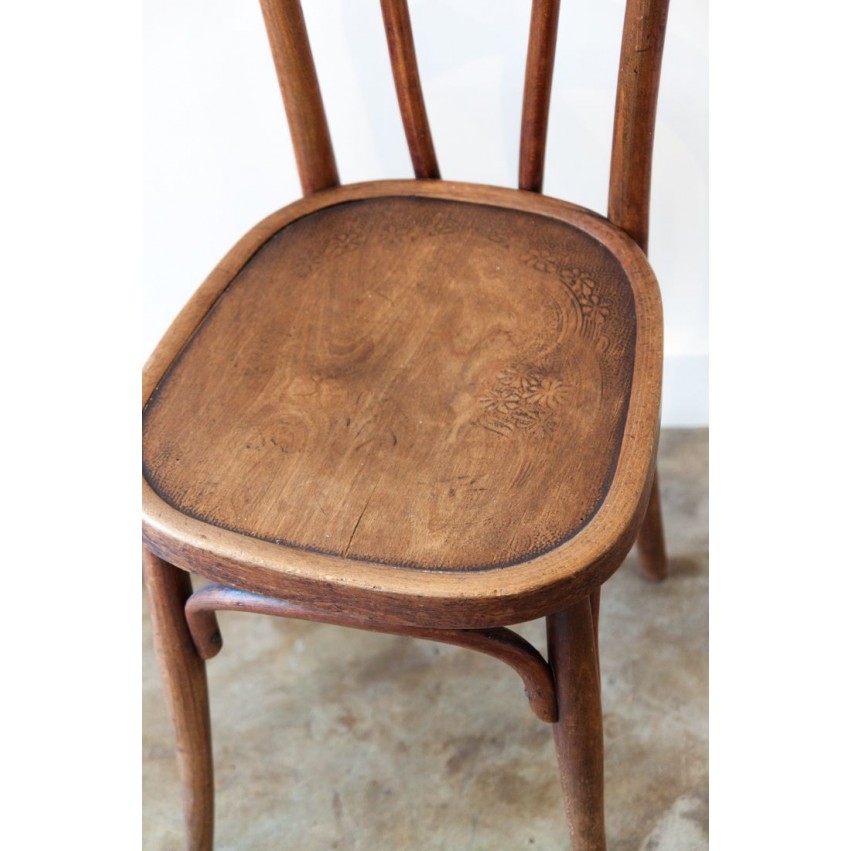 Paire de chaises bistrot Thonet