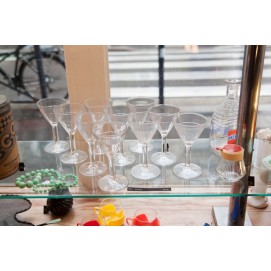 Lot de dix verres
