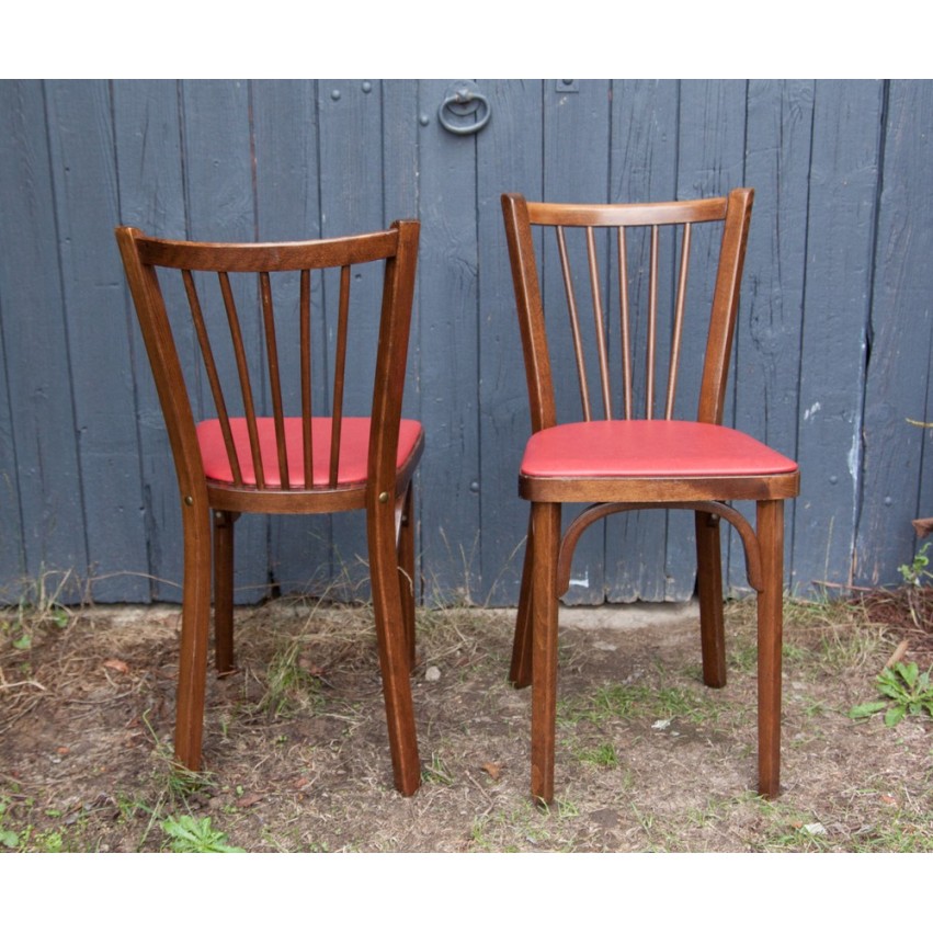 Paire de chaises Baumann 