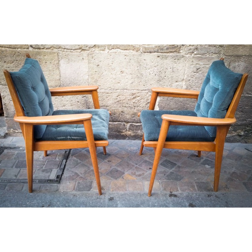 Paire de fauteuils Free-Span