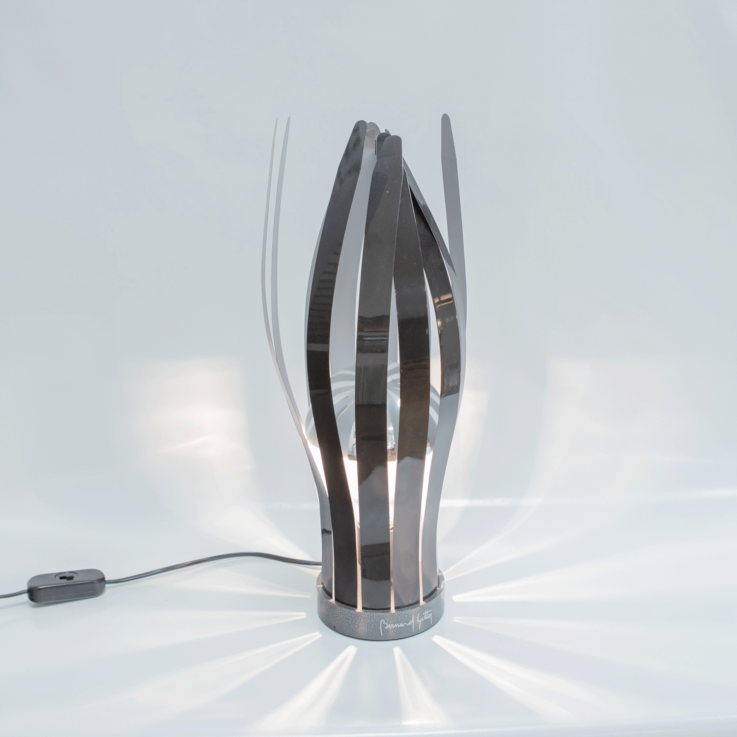 Lampe fleur de Bernard Gitton